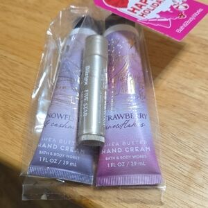 Bath & Body Works Hand Cream Duo - Purple & Pink